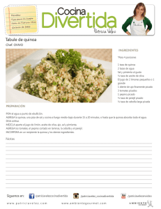 Tabule de quinoa - PatriciaVelez.com