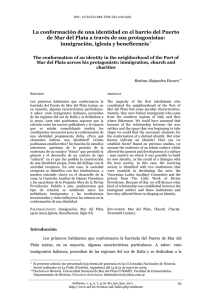 La conformación de una identidad en el barrio del Puerto de