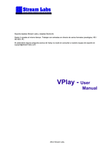 VPlay - User - Stream Labs