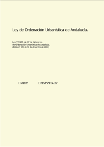 Ley 7/2002, de 17 de diciembre de Ordenación Urbanística de