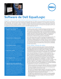 Software de Dell EqualLogic