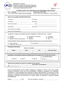 formulario de inscripcion pruebas delf/dalf