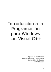 Programacion en Visual C++ - Área de Ingeniería de Sistemas y