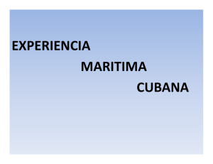 experiencia maritima cubana - Caribbean Shipping Association
