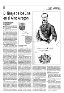 El linaje de los Ena en el Alto Aragón