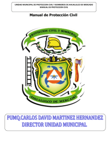 Manual de Protección Civil - Ayuntamiento de Ahualulco de