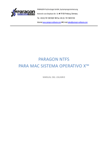 paragon ntfs para mac sistema operativo x