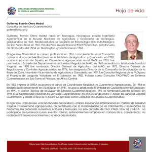 s l r Guillermo Ramón Otero Medal Consultor en Servicios