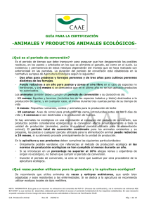 guía de certificación de ganadería.