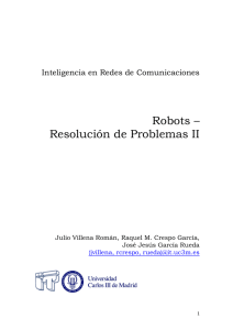 Robots – Resolución de Problemas II - OCW