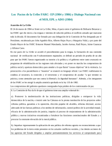 Los Pactos de la Uribe FARC - Centro de Memoria, Paz y