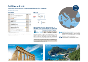 Adriático y Grecia