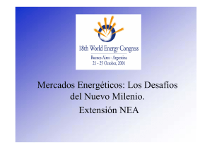Mercados Energéticos - Comité Argentino Consejo Mundial de
