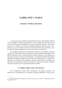 gabriel miró y murcia - Región de Murcia Digital
