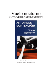 Saint Exupery, Antoine De - Vuelo nocturno