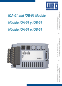 IOA-01 and IOB-01 Module Módulo IOA-01 y IOB-01 Módulo