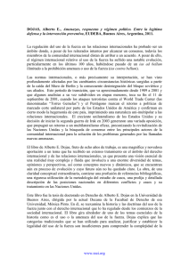 www.reei.org DOJAS, Alberto E., Amenazas, respuestas y régimen