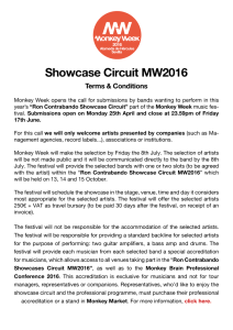 Showcase Circuit MW2016