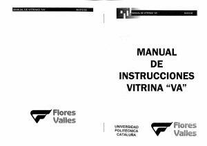 Page 1 MANUAL DE \/RNAS "VA" M-010