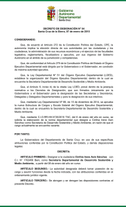 Decreto de Designacion Nº 54 - Designa a Cinthia Irene Asín