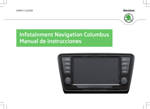 Infotainment Navigation Columbus Manual de