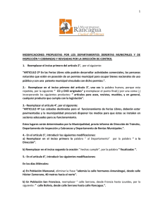 1 modificaciones propuestas por los departamentos derentas