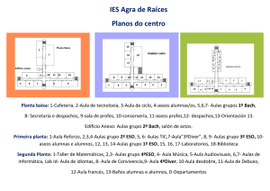 IES Agra de Raíces Planos do centro Planta baixa