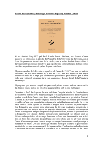 Revista de Psiquiatría y Psicología médica de España y América