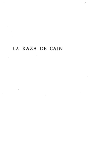 La raza de Caín - Biblioteca del Bicentenario