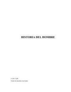 HISTORIA DEL HOMBRE - Texto Original de Santiago Bovisio