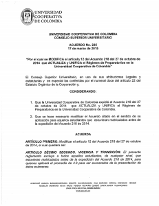 ` UNIVERSIDAD COOPERATIVA DE COLOMBIA