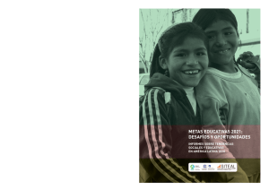 Informe sobre tendencias sociales y educativas en América Latina