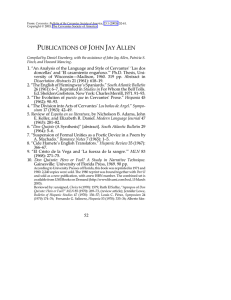 Publlications of John Jay Allen - H-Net