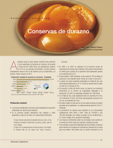 Conservas de durazno - Alimentos Argentinos