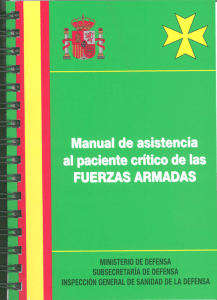 manual de asistencia al paciente crítico de las fuerzas armadas
