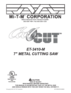 37-0746 jd et-3410-j metal saw - Mi-T-M