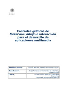 Controles gráficos de MetaCard: dibujo e