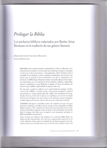 Prologar la Biblia - buleria