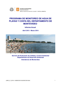 Informe anual. Abril 2013 - marzo 2014