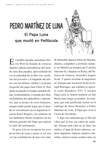 Pedro Martínez de Luna Papa Luna