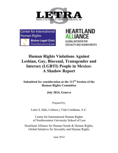 Human Rights Violations Against Lesbian, Gay, Bisexual