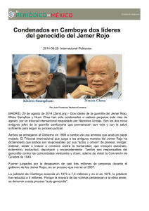 Condenados en Camboya dos líderes del genocidio del Jemer Rojo