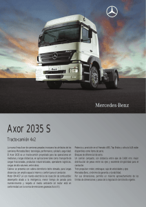 Axor 2035 - COLCAR - Concesionario Oficial Mercedes-Benz