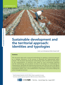 Sustainable development and the territorial approach