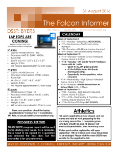 The Falcon Informer