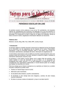 periódico escolar on-line - ucjc