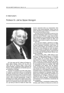 Profesor Dr. Jaime Zipper Abragan