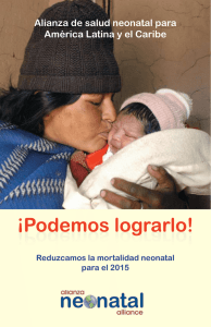 Alianza de salud neonatal para América Latina y el