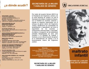 ¿a dónde acudir? - Organismo Judicial