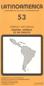 Nuestra América Es Un Ensayo - Repositorio de la Facultad de